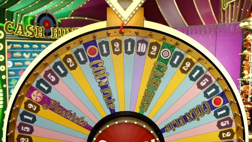 Bonos emocionantes en el juego Crazy Time