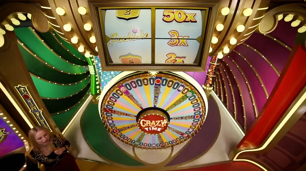 Ganancias emocionantes en Crazy Time